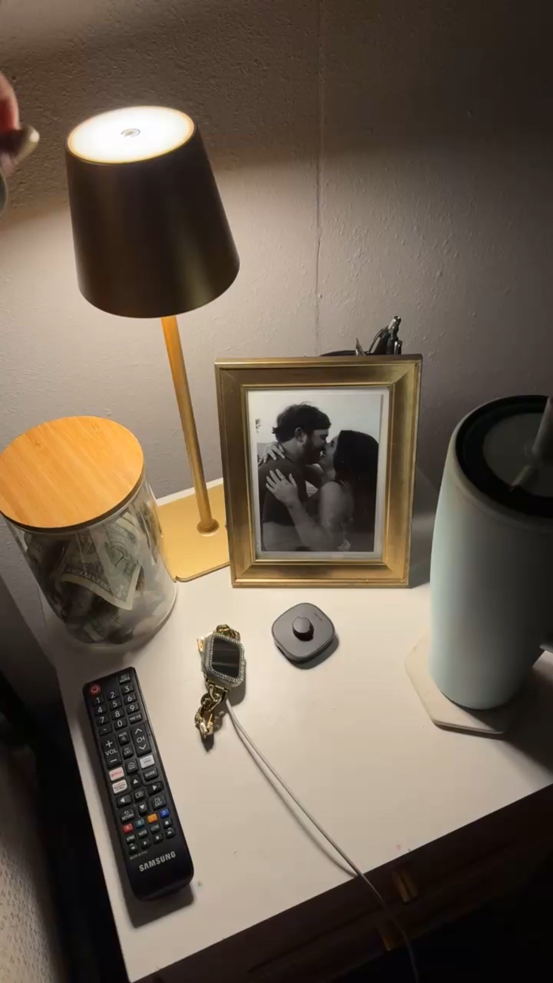 The perfect addition if you are looking for something without an outlet! Can be used for dinner parties, nightstands, etc! 

#LTKWedding #LTKHome #LTKFindsUnder50