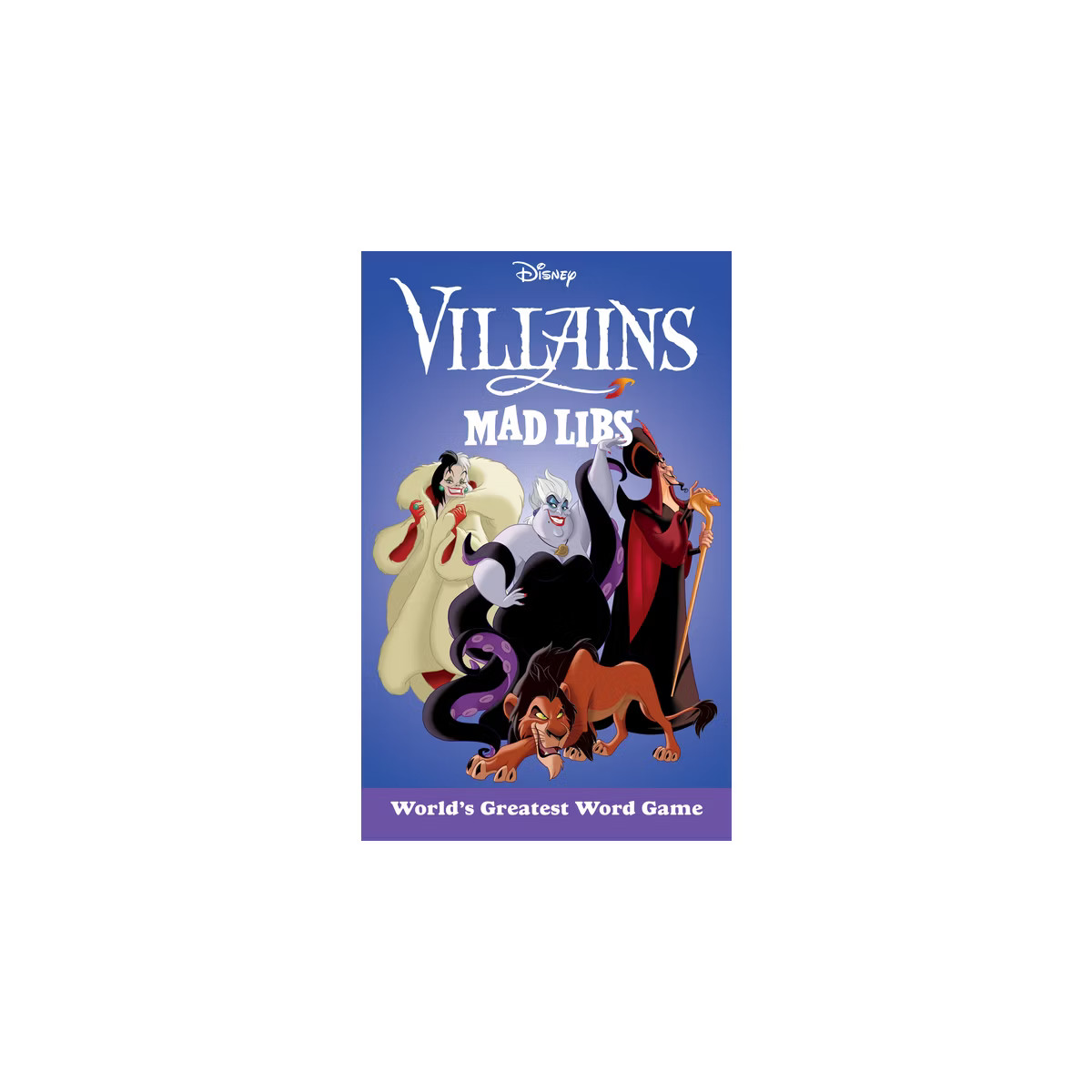 Disney Villains Mad Libs - by  Brandon T Snider (Paperback) | Target