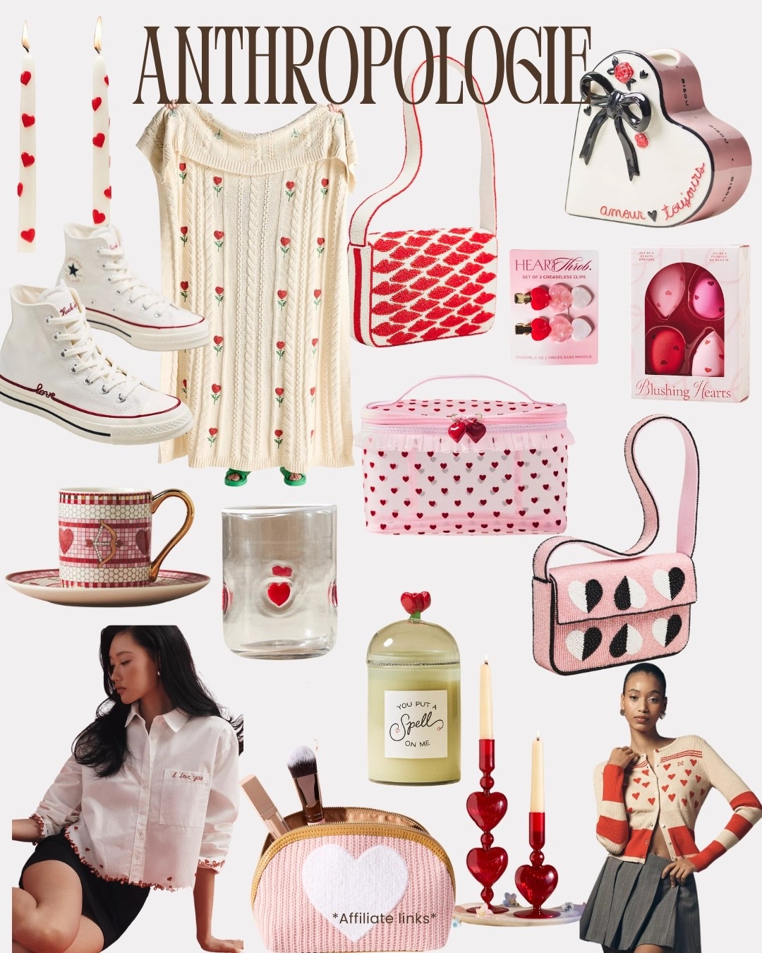Valentine’s Day at Anthropologie ❤️


Valentine’s Day home decor, home decor, hearts, red decor, red shirt, Valentine’s Day sneakers, white converse, cute collar top, white collar top, cherry decor, heart decor, apartment decor, heart candles, heart candle holder, Valentine’s Day bags, cute bags, pink bags, shoulder bag, 

#LTKHome #LTKSeasonal #LTKFindsUnder100