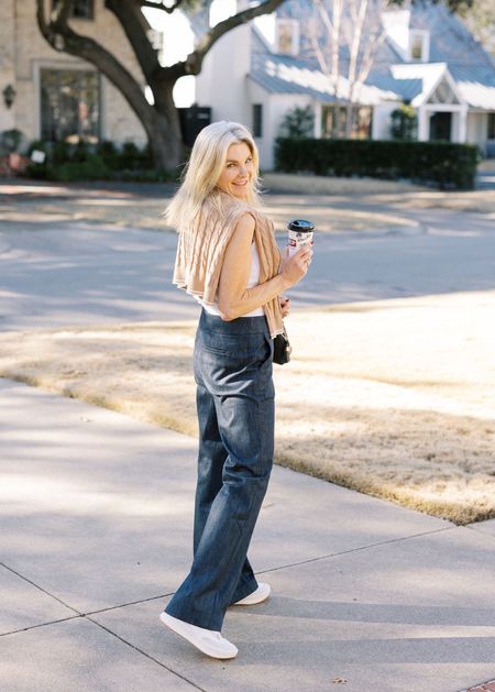Cute and casual way to style a pantsuit for spring! Size S/6

#LTKSeasonal #LTKover40 #LTKstyletip