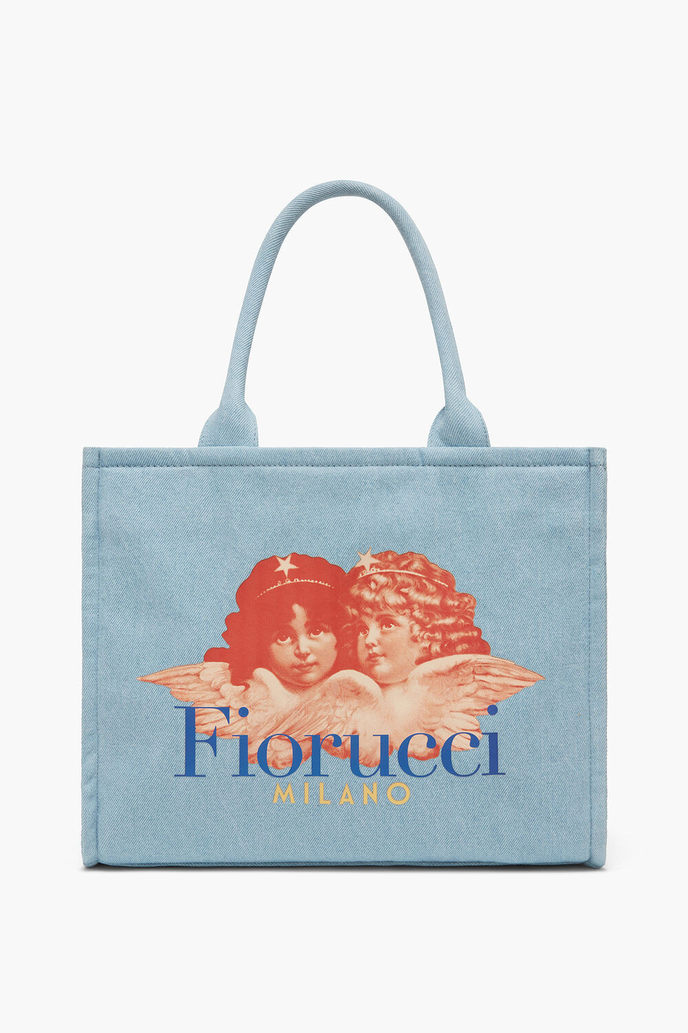 Milano Angels Tote Bag Blue | Fiorucci | Fiorucci