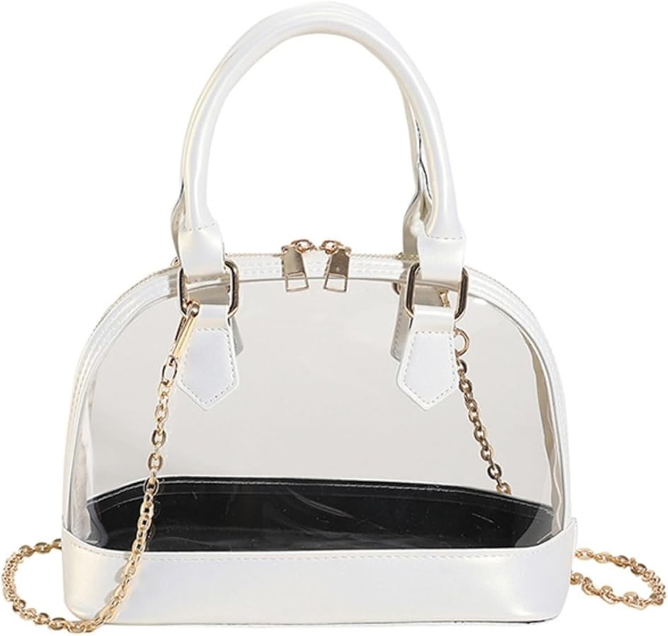 Clear Purse Stadium Approved Clear Crossbody Bag Shoulder Bag Women Handbag Purses Concerts Sport... | Amazon (US)