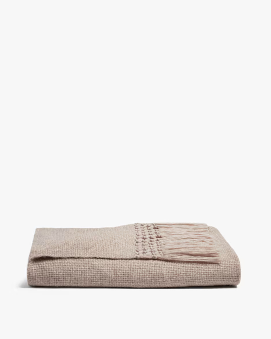Cotton Boucle Throw | Parachute