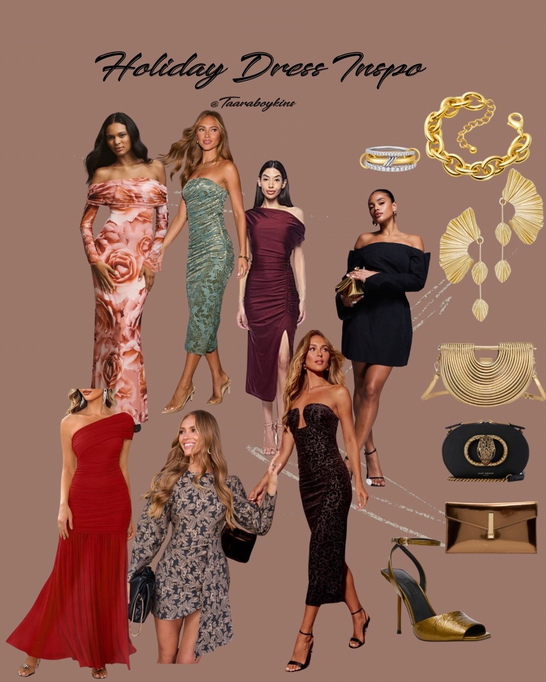 Holiday Dress Inspo!! 

#LTKU #LTKSeasonal #LTKMidsize