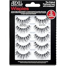 Ardell False Eyelashes Wispies Black, 1 pack (5 pairs of strip lashes per pack) | Amazon (US)