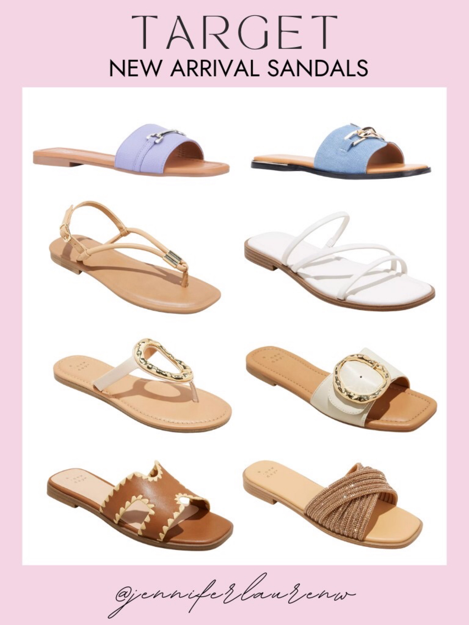 Step into style with our latest arrivals! Introducing the chicest sandals from Target - your perfect companions for sunny adventures 

#TargetFinds #SummerSandals #FashionForward #FootwearGoals #StepIntoStyle

#LTKtravel #LTKstyletip
