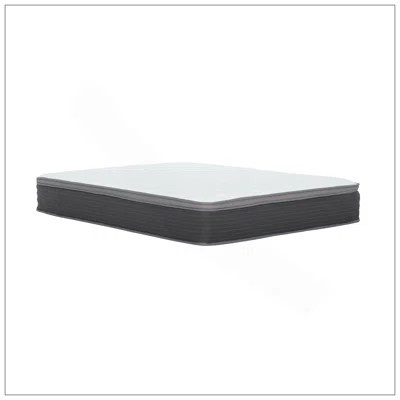 12 In. Pocket Spring Hybrid Bed In A Box Mattress, Queen, Plush Gel Memory Foam Mattress | Wayfair North America