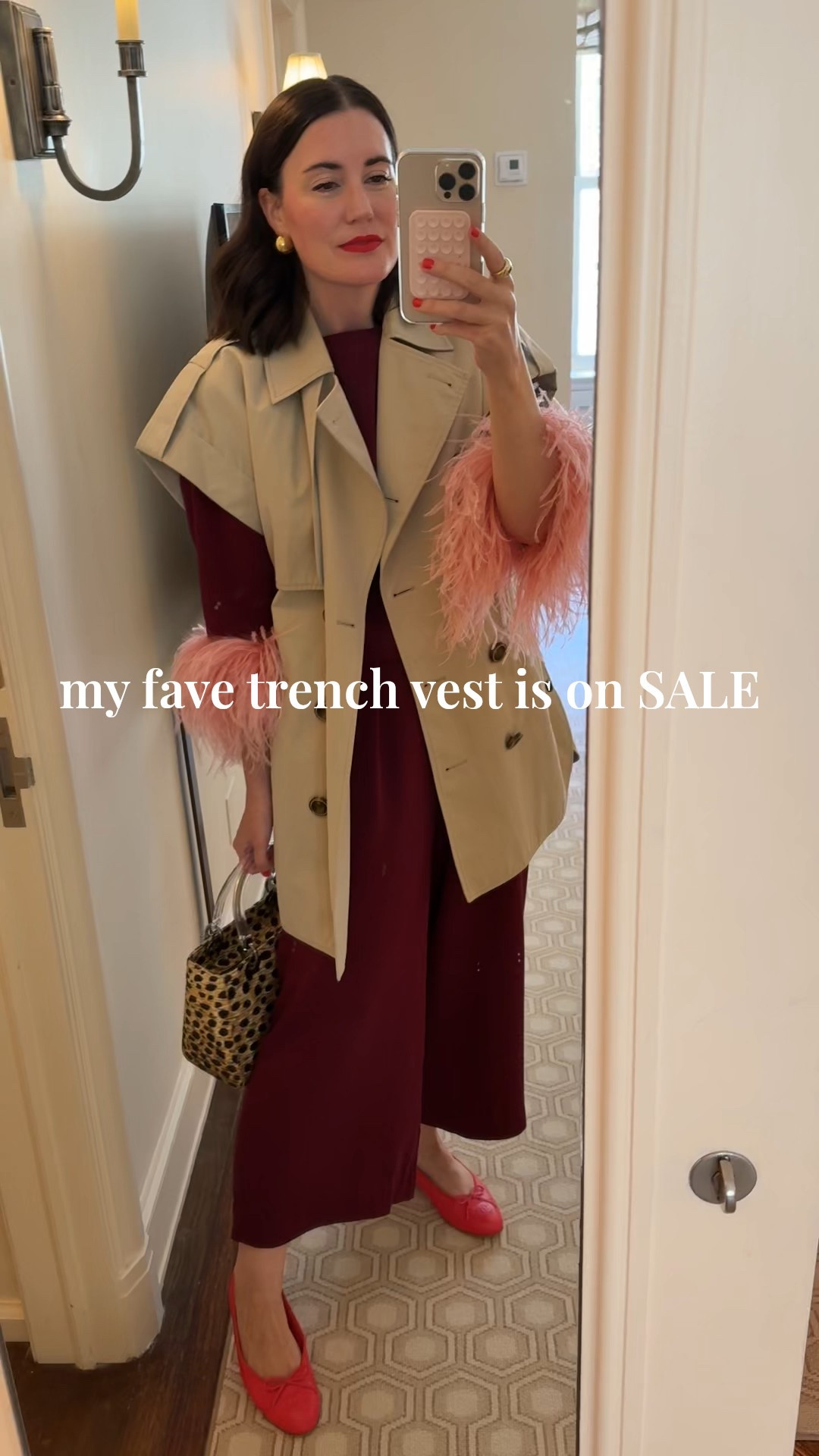 My fave trench vest is on SALE 🧥❤️🎀 I’m wearing the medium  

#LTKOver40 #LTKSaleAlert #LTKStyleTip