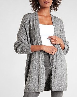 Cable Knit Cardigan | Express