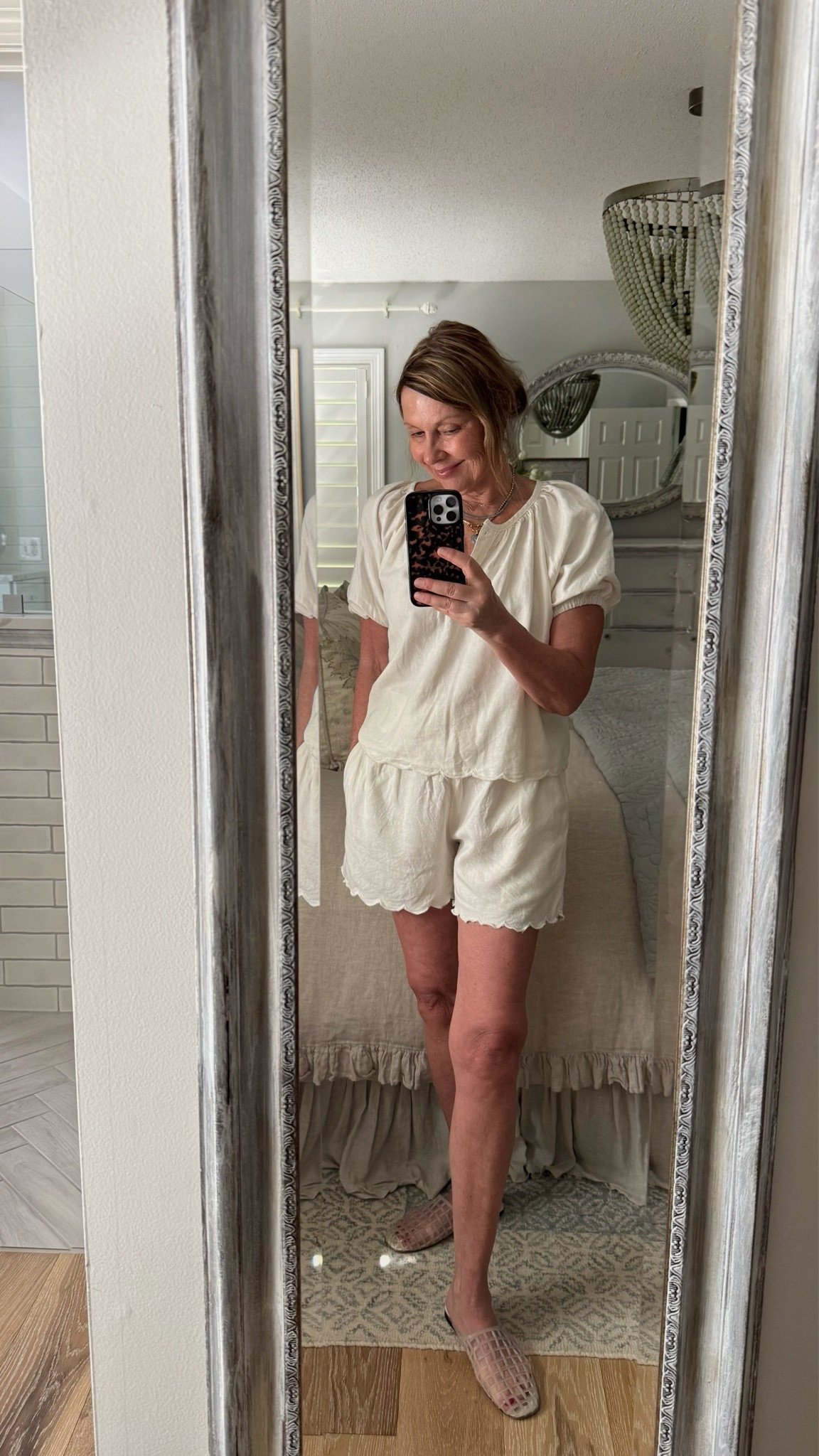 Linen set.

#LTKootd