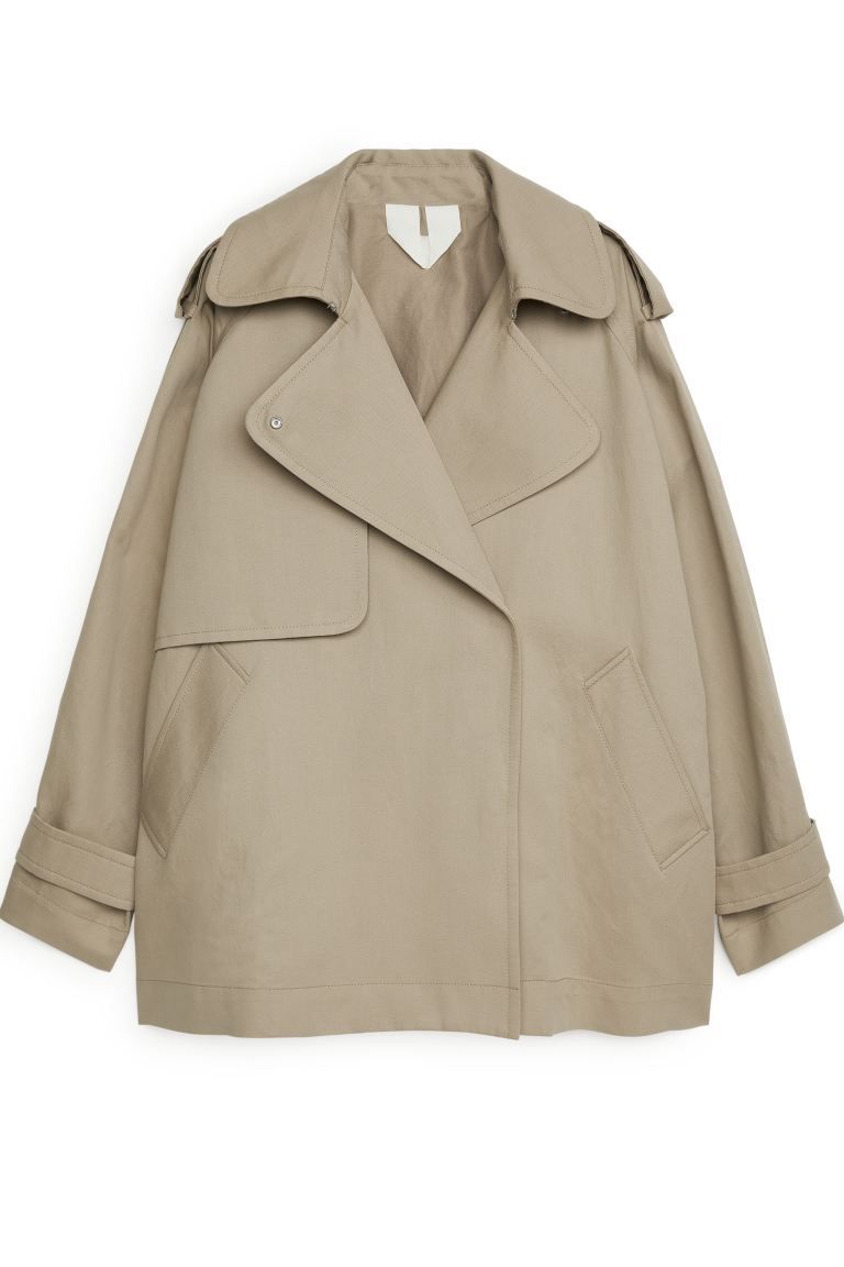 Short Trench Coat | H&M (UK, MY, IN, SG, PH, TW, HK)