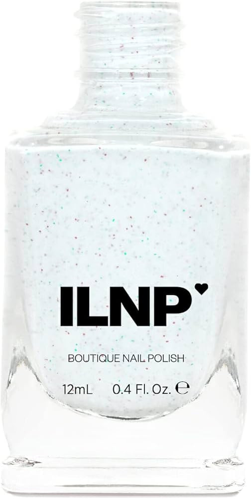 ILNP Christmas Cookie - Creamy White Speckled Nail Polish, Chip Resistant, 7-Free, Non-Toxic, Veg... | Amazon (US)