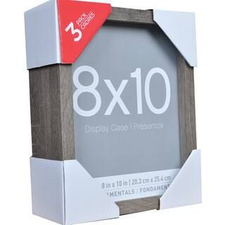 3-Pack Gray 8" x 10" Shadow Boxes, Fundamentals By Studio Décor® | Michaels Stores