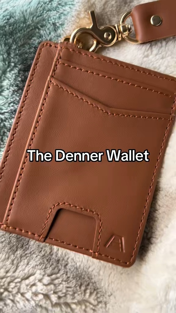 The Denner wallet is my favorite thing. It looks so cute and is made to be so functional and easy to carry on its own with the clasp wristlet. 