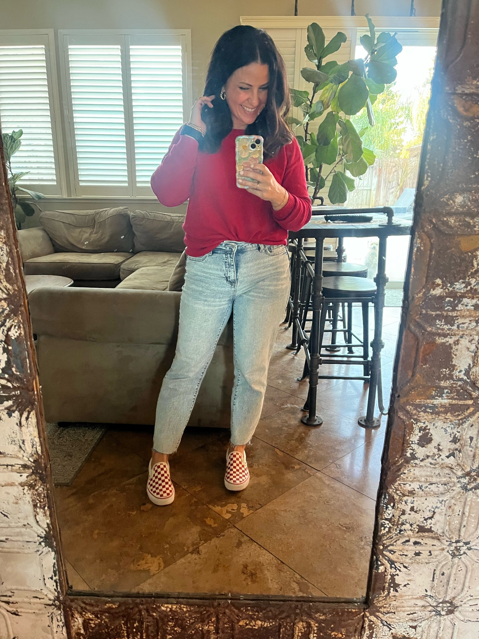 Mom jeans, sweater, and Vans for MLK Day and Inauguration Day. I spent the day prepping for the week. 

Mom style 
Petite ootd


#LTKOver40 #LTKStyleTip #LTKPetite