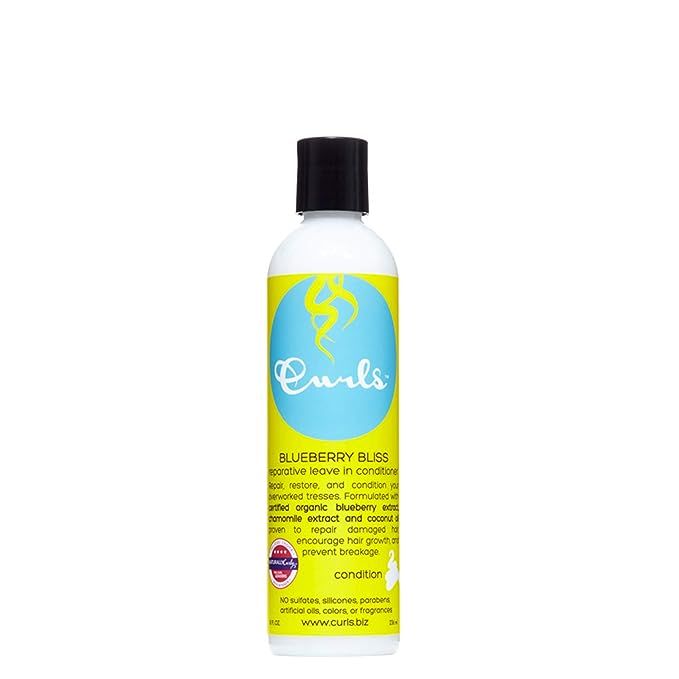 Curls Blueberry Bliss Reparative Leave In Conditioner - Repair Damage and Prevent Breakage - Enco... | Amazon (US)