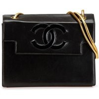 Chanel Hobo Bags - CC Patent Snake Chain Flap - Gr. unisize - in Schwarz - für Damen | Fashionette (DE)