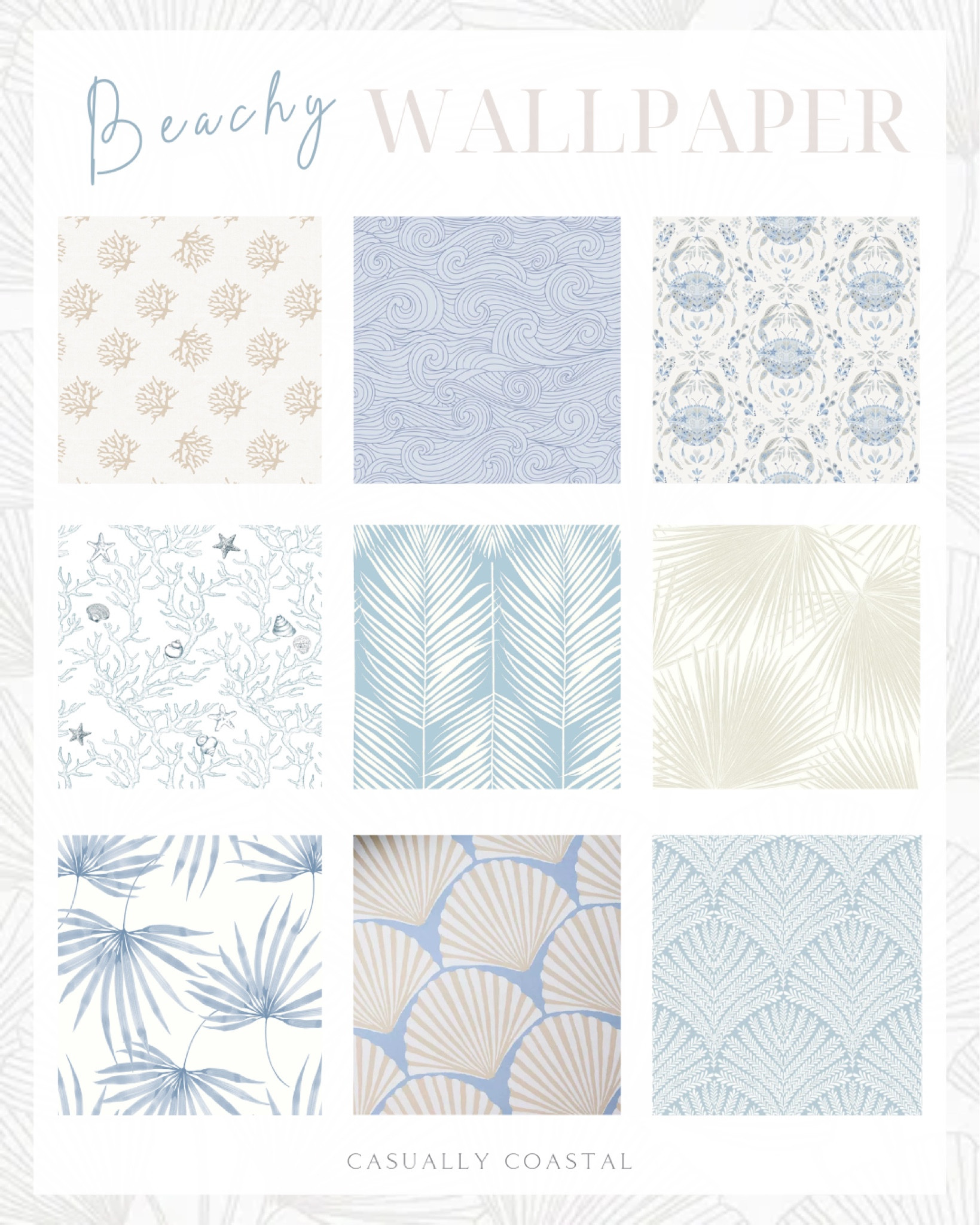 Beachy Wallpaper

Coastal wallpaper, neutral wallpaper, blue wallpaper, beach house wallpaper, coastal home, coastal style, pottery barn wallpaper, coral wallpaper, Amazon wallpaper, peel and stick wallpaper, affordable wallpaper, palm print wallpaper, ocean wallpaper, coastal peel and stick wallpaper, abstract tile wallpaper, Aruba palm wallpaper, wayfair wallpaper, beachcomber floral double roll wallpaper, sandbar wallpaper

#LTKFindsUnder50 #LTKHome #LTKFindsUnder100