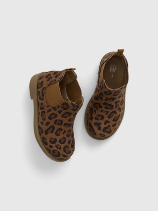 Toddler Leopard Ankle Boots | Gap (US)