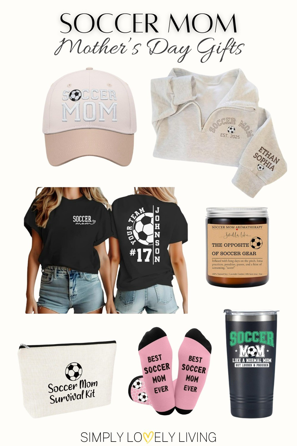 Soccer Mom - Mother's Day gifts. Soccer Mom cap. Soccer Mom sweater. Soccer Mom shirt. Soccer Mom funny candle. Soccer Mom socks. Soccer Mom bag. Soccer Mom water bottle. #LTKfinds #Mothersday

#LTKMothersDay #LTKmomlife