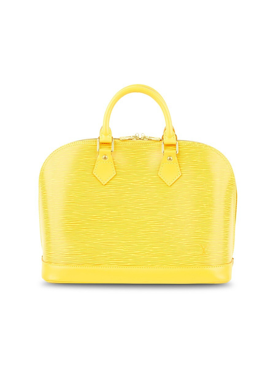 Louis Vuitton Women's Alma Epi Leather Top Handle Bag - Yellow | Saks Fifth Avenue OFF 5TH