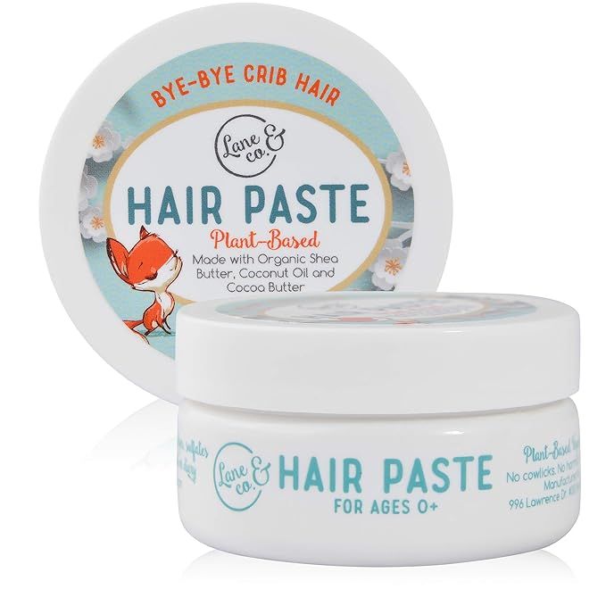 LANE & CO. Hair Paste - Plant-Based Styling Gel for Babies, Toddlers, Kids - Natural & Organic Fo... | Amazon (US)