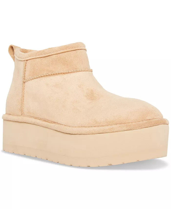 Embracce Cozy Mini Platform Booties | Macy's