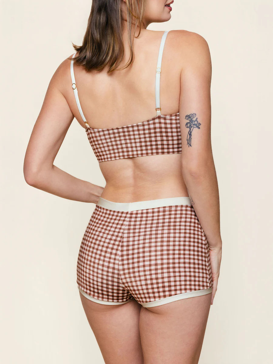 Boyshort Bottoms in Sugar | Kitty & Vibe