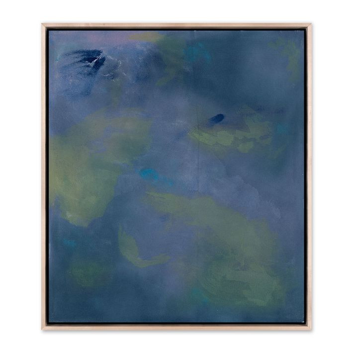 Puddle Of Beautiful Sorrow Blue Framed Wall Art by Molly Franken | West Elm (US)