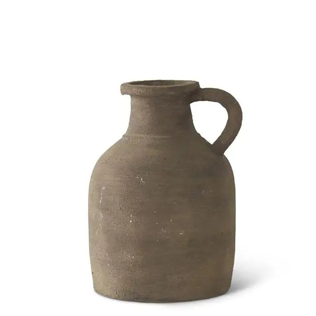 Textured Terracotta Vase | Antique Farm House