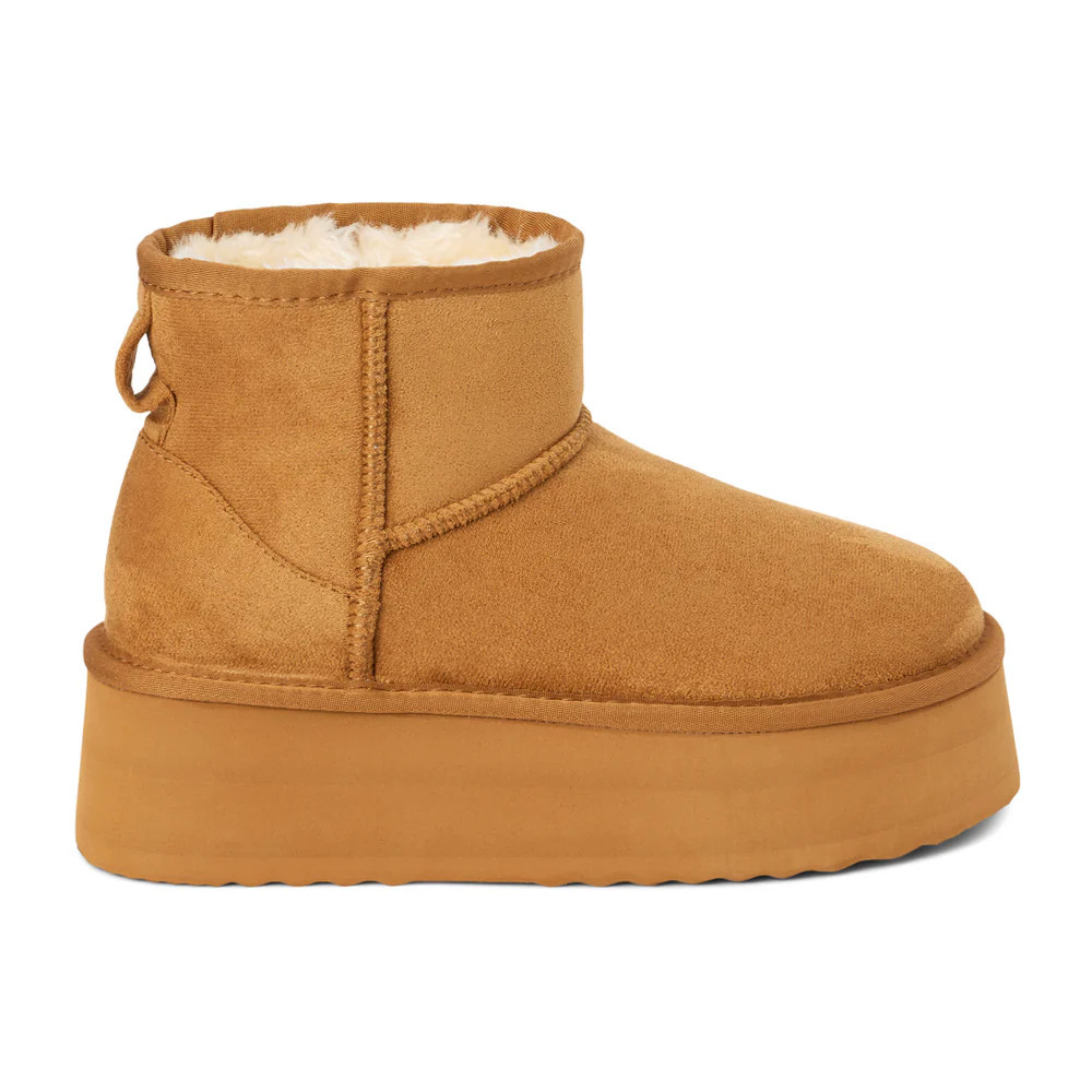 Shop Brown Womens BEACH by Matisse Keystone Platform Pull On Booties | Shoebacca