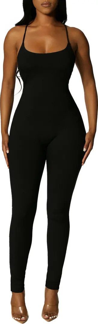 Naked Wardrobe Crossback Cami Jumpsuit | Nordstrom | Nordstrom