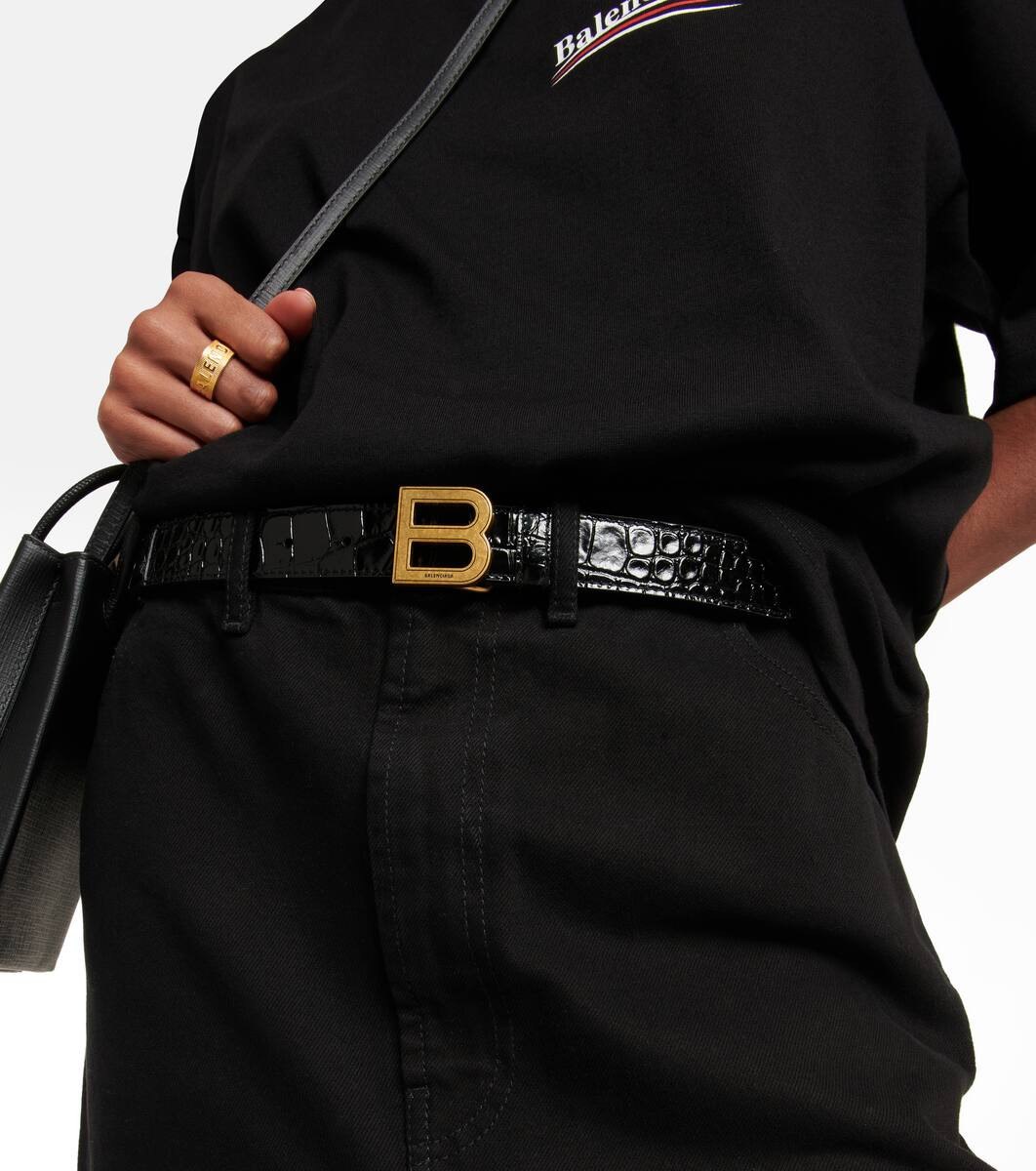 Ceinture Hourglass en cuir embossé | Mytheresa (FR)