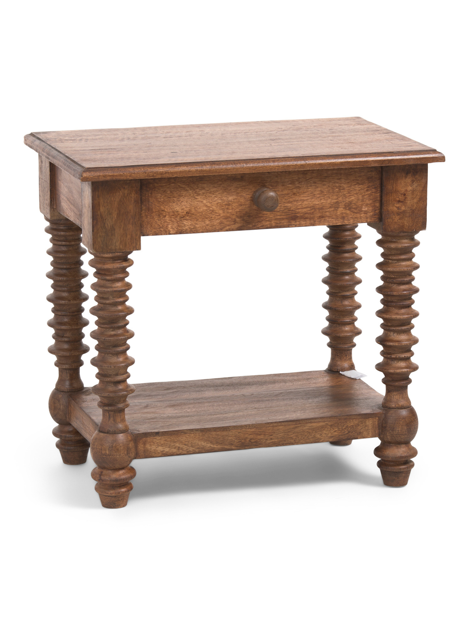 24x16x24 Wooden Knobby 1 Drawer Side Table | Bedroom | Marshalls | Marshalls