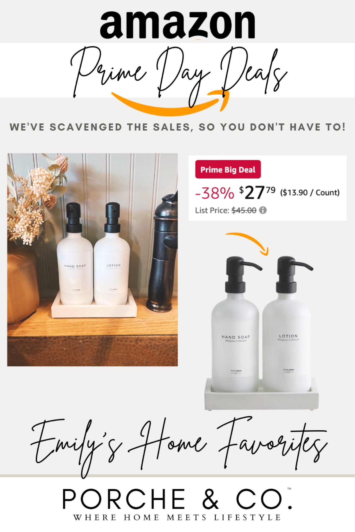 Prime day finds, Amazon prime day sales, Amazon soap dispensers, Amazon home finds 

#LTKxPrimeDay #LTKSaleAlert #LTKSeasonal