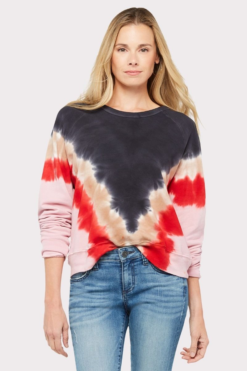 Flying V Varsity Crew Sweatshirt | Evereve