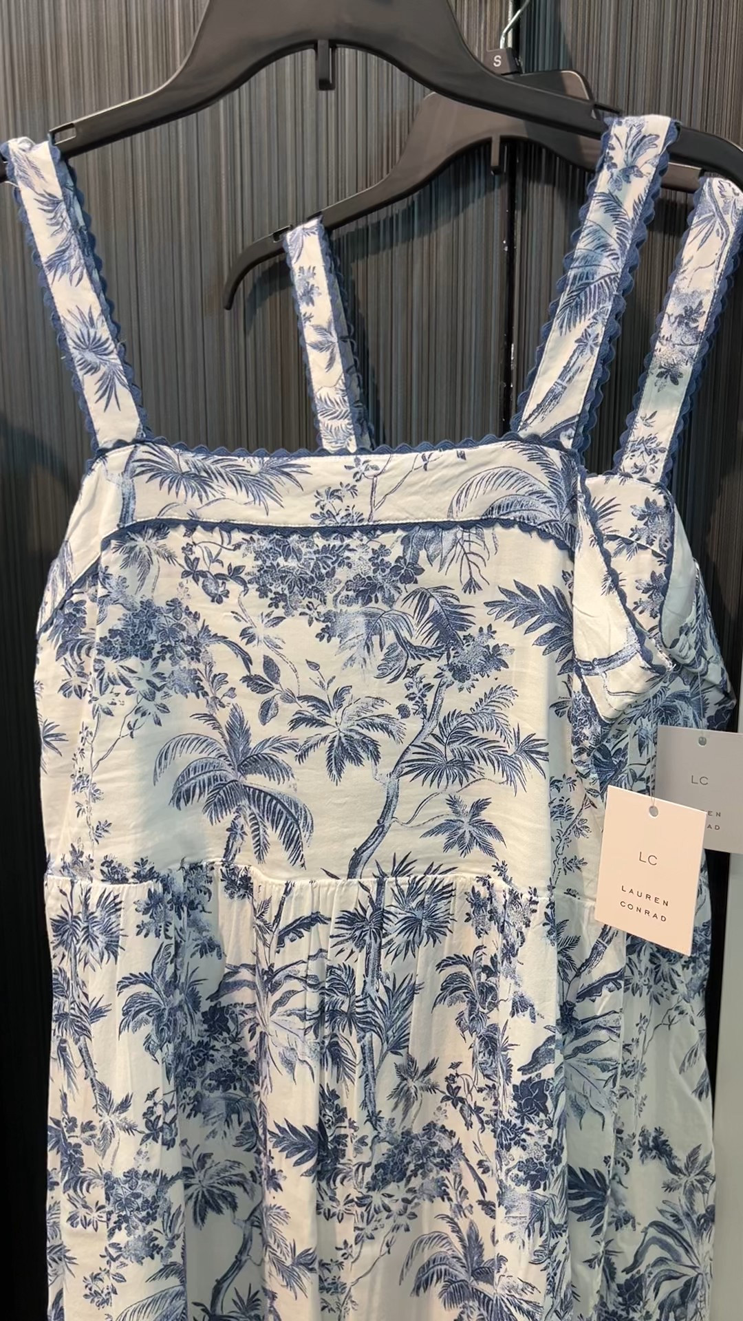 Stunning blue and white toile dress by Lauren Conrad at Kohl’s! Didn’t see it online yet. Cute for Memorial Day and beyond! 

#LTKFindsUnder50 #LTKStyleTip #LTKFindsUnder100