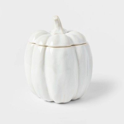 87oz Stoneware Pumpkin Serving Dish - Threshold&#8482; | Target