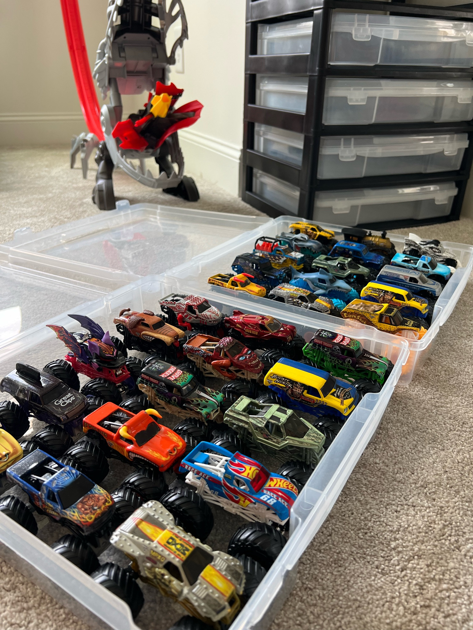 Monster Truck Storage using scrapbook containers!


#LTKkids #LTKfamily