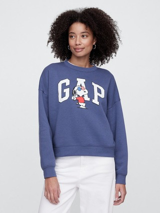 Peanuts Oversized Gap Logo Sweatshirt | Gap Factory