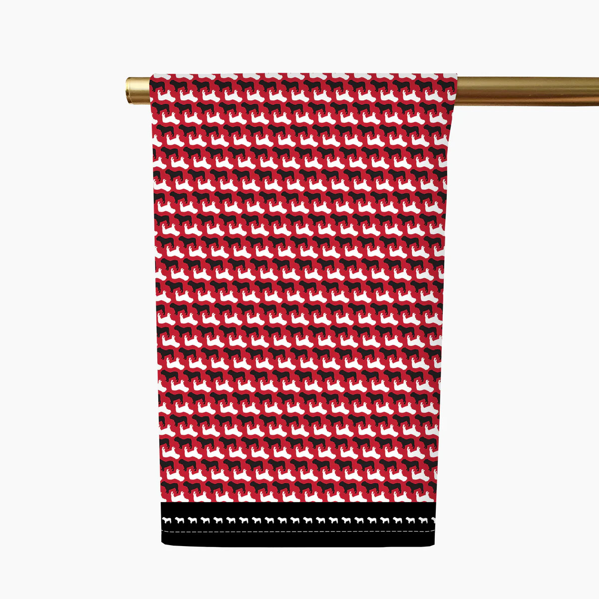 Bulldog Tweed Tea Towel | Honey + Hank
