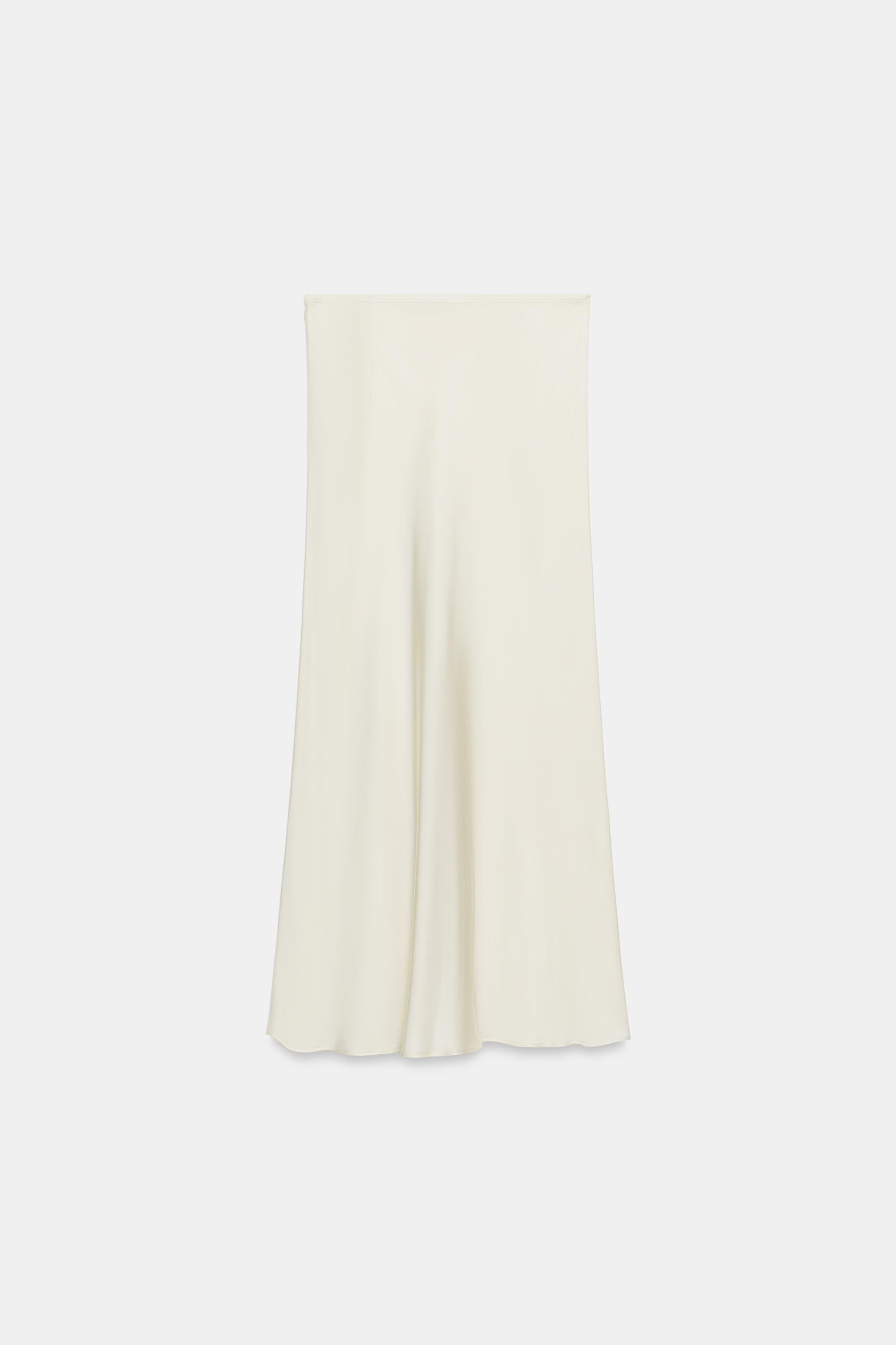 ZW COLLECTION SATIN SKIRT | Zara UK