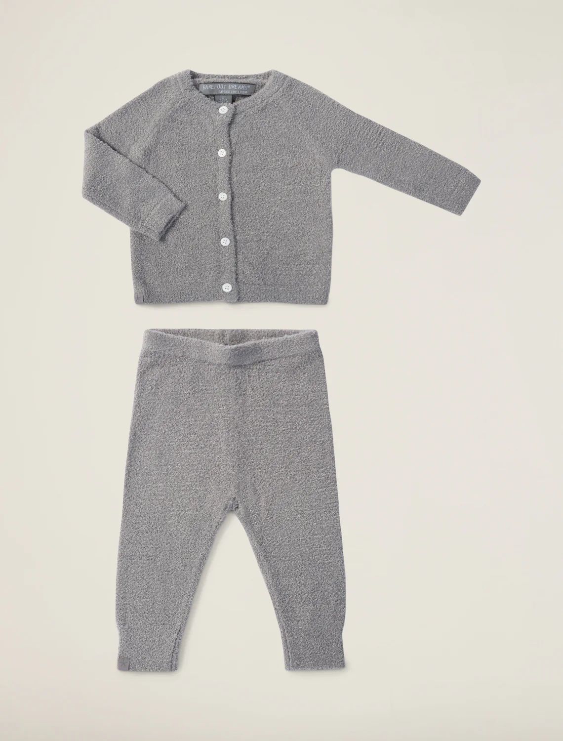 CozyChic Lite® Infant Classic Cardi & Pant Set | Barefoot Dreams