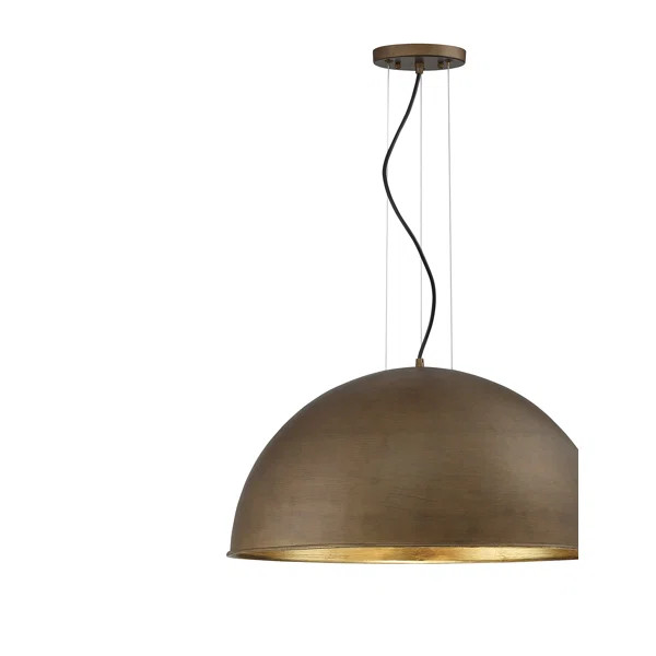 Flagg 3-Light Single Dome Pendant | Wayfair North America