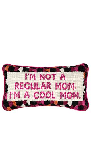 Cool Mom Needlepoint Pillow | Revolve Clothing (Global)