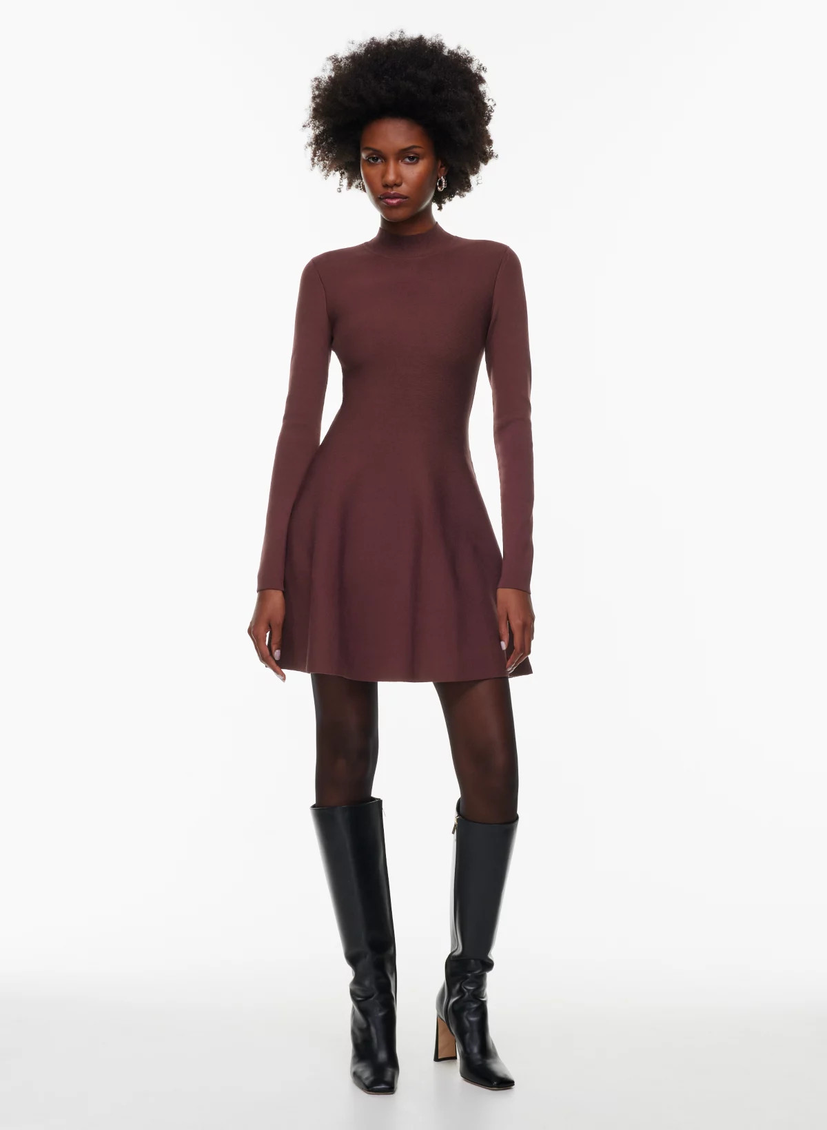 SCULPT KNIT AMBIENT DRESS | Aritzia