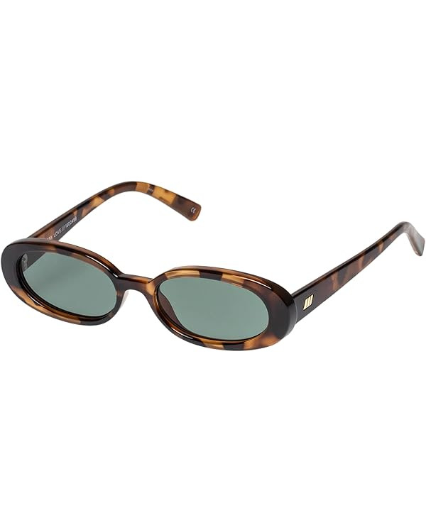 Le Specs Outta Love Sunglasses - Narrow, Oval, Unisex, Micro 90s Sleek Style | Amazon (US)