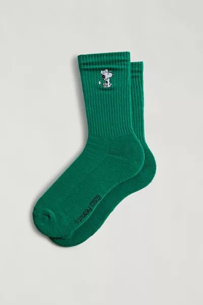 Snoopy Golf Crew Sock | Urban Outfitters (US and RoW)