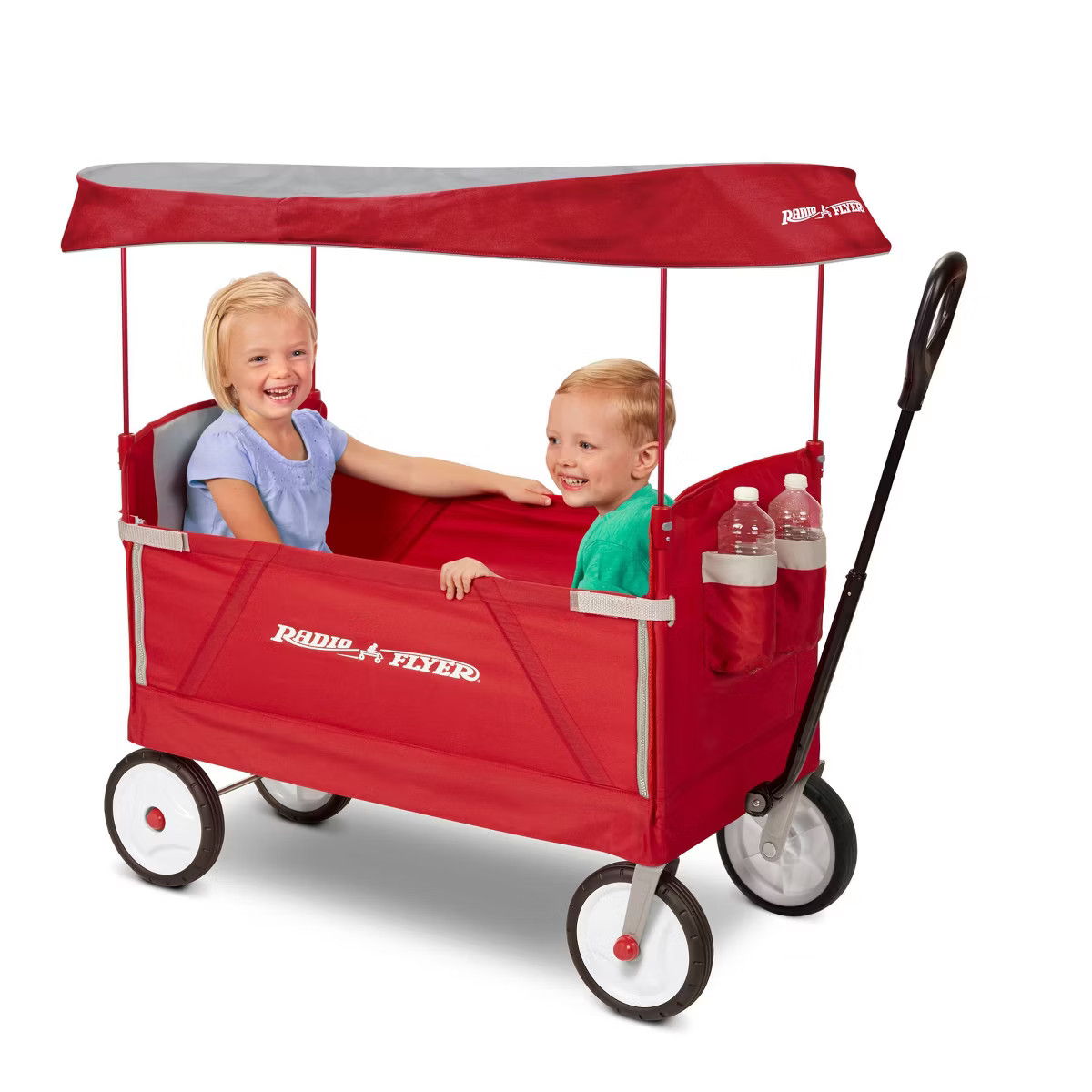 Radio Flyer 3 in 1 EZ Fold Wagon with Canopy - Red | Target