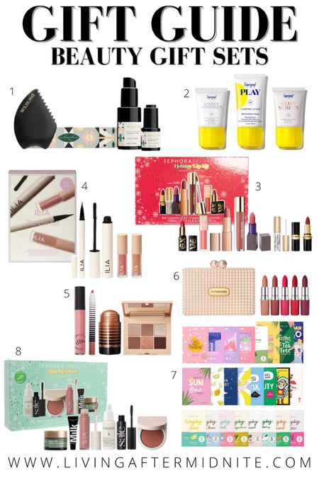 Gift Guide : Beauty Gift Sets / stocking stuffer / gifts for her 

#LTKHoliday #LTKGiftGuide #LTKbeauty